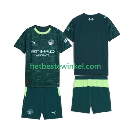 Manchester City Voetbalshirts Kind Vierde 2025-26